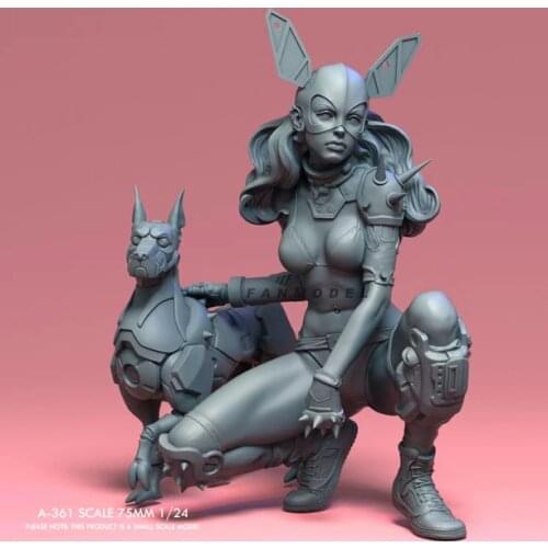 1/24 Resin model kits figure DIY self-assembled A-361