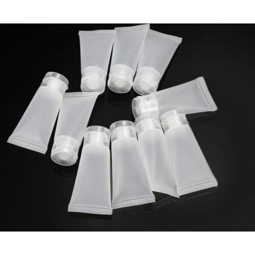 20pcs Refillable Soft Tube Empty Cosmetic Bottle Soft Tube with Cap Travel bottle Cosmetic Refillable Bottles Skin Care Tool