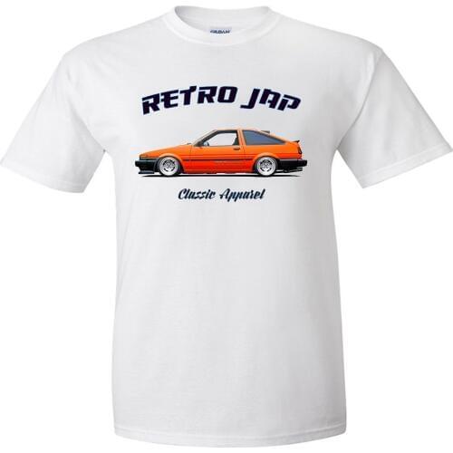 2019 Fashion Summer Mens Tees Japanese Classic Car Fans Corolla Ae86 T-Shirt. Retro Jap. Classic Car. Modified. Jdm. Levin. Tees