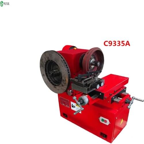 380V C9335/ C9335A Car brake disc repair lathe brake car gongs and drum disc brake repair machine polishing brake disc repair to