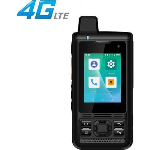 4G Network radio B8000 Android 8.1 Unlocked 4000mAh Battery with GPS work with Zello POC Mobile Phone Radio