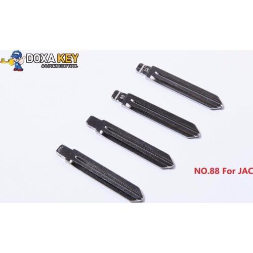 5pcs) NO.88 Uncut Flip Floding Remote Key Blade Car key Blank For JAC Replacement
