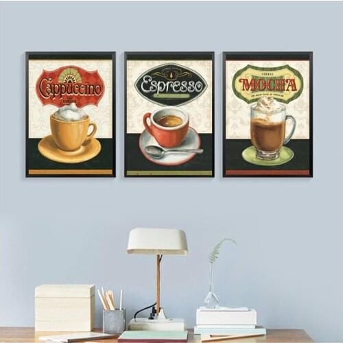 Abstract coffee tea diamond painting Diy diamond embroidery 5D square round mosaic picture of rhinestone restaurant artZP-3592