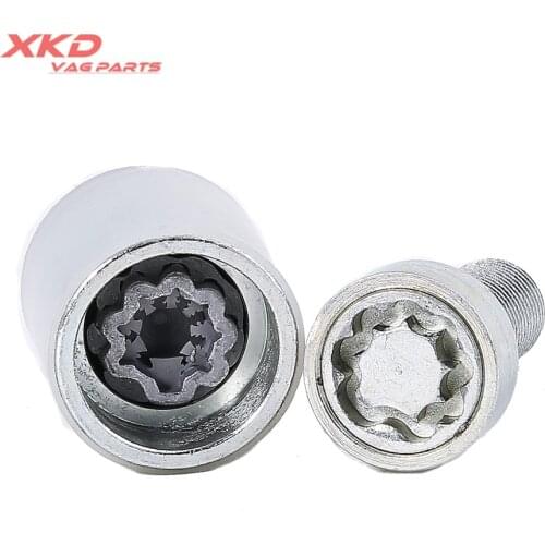 Stamping # B# Wheel Locking Lug Bolt Fit For Au-d A5 S4 S6 TT TTRS A4 4F0 698 139 C 802 4F0698139