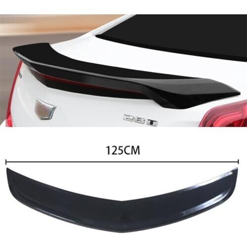 CEYUSOT FOR Auto Parts Spoiler Cadillac XTS Car Trunk Rear Lip Wing Tail Decorative ABS Material COLOR Spoiler NEW XTS 2018-ON