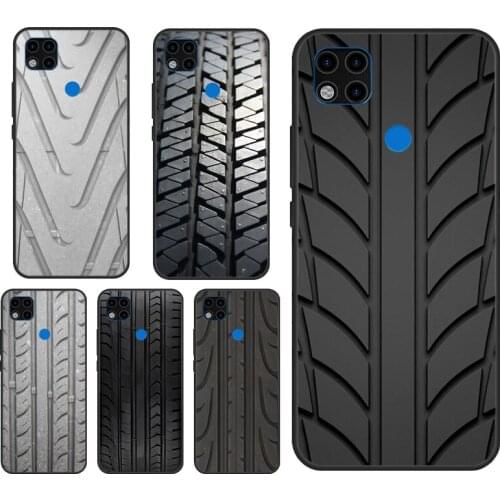 Tire Tread Pattern Phone Case For Xiaomi Redmi Note 10 9 Pro 8T 9S 7A 8A 9A 9C 9T K40 Redmi Note 8 Pro Cover