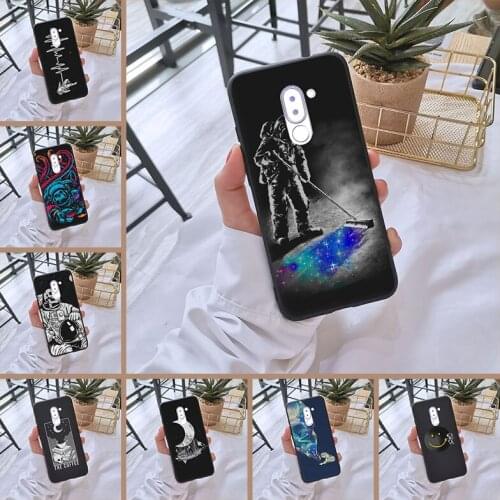 Back Cover For Huawei Honor 4X 5A 5X 6 6X Silicone Soft Astronaut Space Star Case For Huawei Honor 4C 5C 6C 6A Pro Phone Case