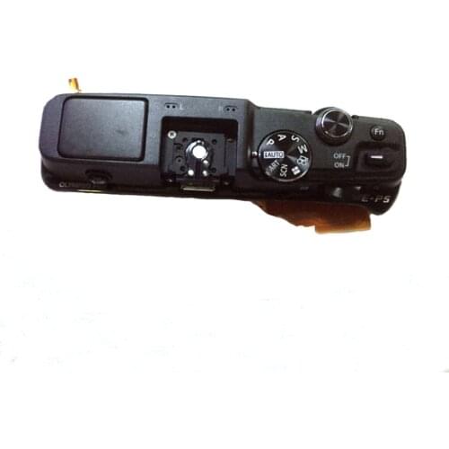 Black/White New Top cover assembly with flash and buttons repair parts for Olympus E-P5 EP5 Camera