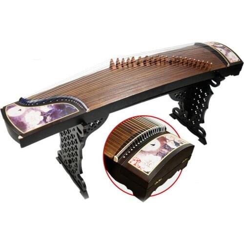 Guzheng Paulownia Wood Professional Teaching Openwork Carving Pattern