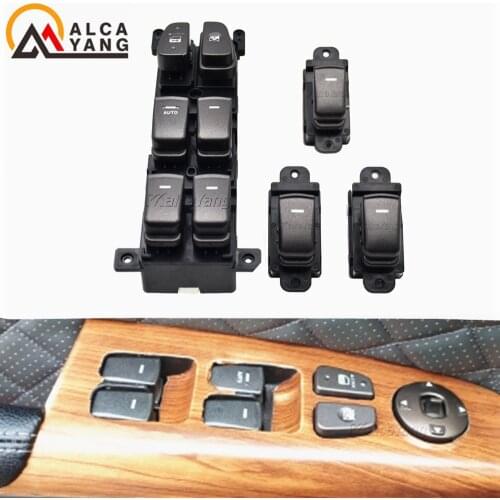 Genuine 935703K600 Window Main Switch Button LHD 1p For 08-10 Hyundai NF Sonata