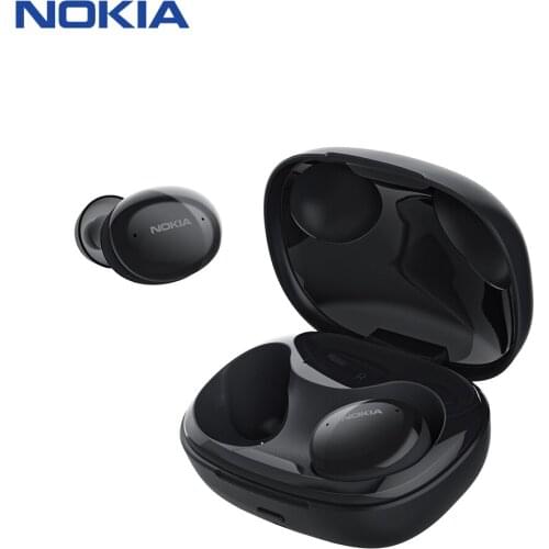 Nokia TWS-411W Bluetooth 5.1 Headphones Noise Canceling Wireless Charging Headphones Waterproof Earphones Touch Control TWS-411