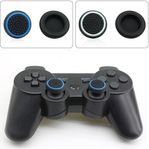 New 2Pcs Joystick Cap Anti-Slip Silicone Cover for PS4 Xbox 360 Xbox One Thumb Caps Waterproof Joystick Analog Protective Button