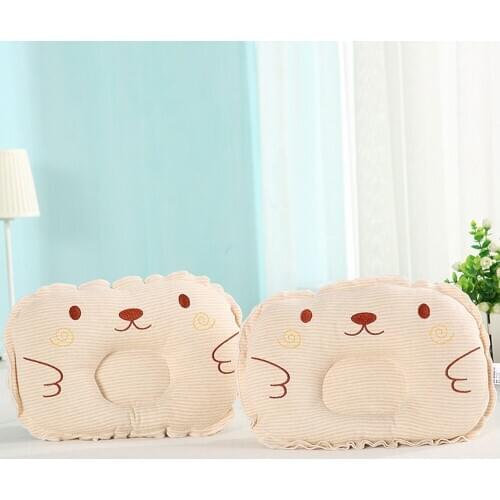 2020 Newest Newborn Toddler Infant Baby Anti Roll Sleep Pillow Babies Positioner Prevent Flat Head Cushion Lovely Cute Pillows
