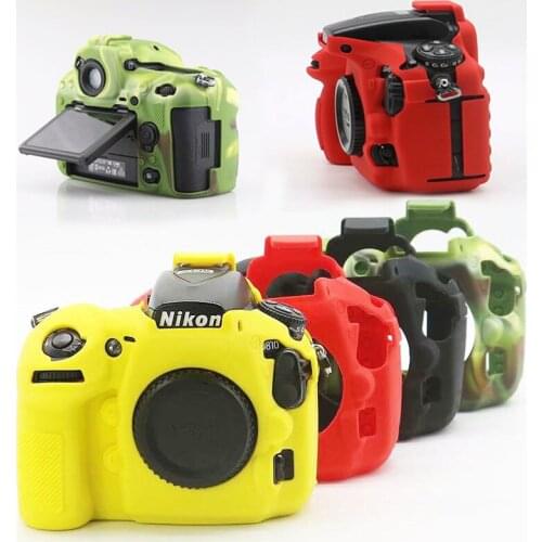 New Soft Silicone Rubber Bag For Nikon D810 D850 D750 D780 Protective Body Case Skin DSLR Camera Rubber Cover Bag