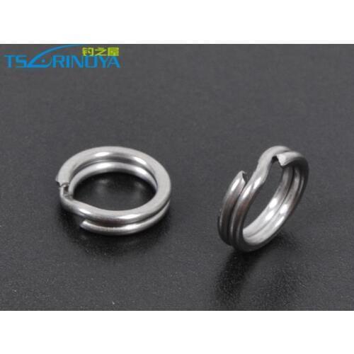 Lot 60pcs 10g Double Circle Stainless Fishing Lure 6# Fishing Tackle Fishing Hooks Hot Sale Free Shipping