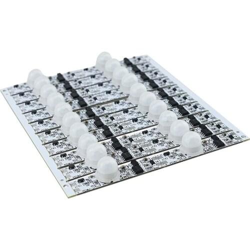 DC 12V 24V Ceiling PIR Motion Sensor Switch Module 3A IR Infrared Induction Body Sensor Detector Controller Switch for LED Light