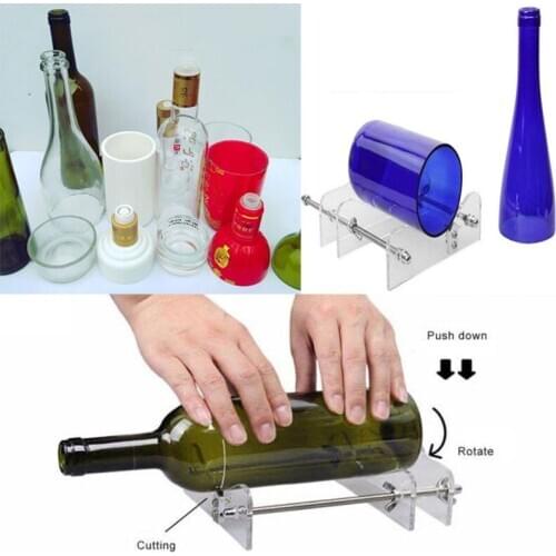 ProfessionalLongGlassBottlesCutter MachineEnvironmentally Friendly Plasticand Metal Cutting Tools Safety DIYMachineBottleCutter