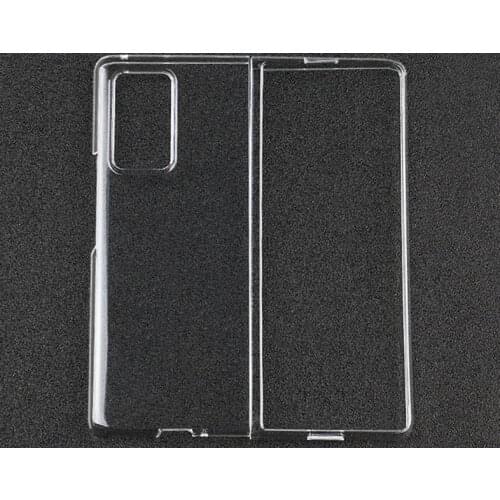 Transparent Case for Samsung Galaxy Z Fold 2 Front Back Protective Cover for Galaxy Z Fold2 Cases Shockproof