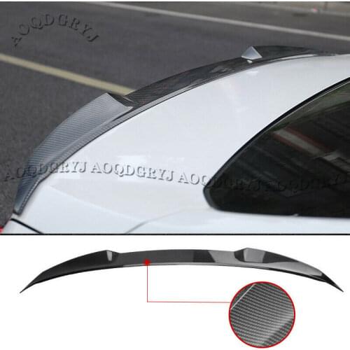 Carbon Fiber Look Rear Trunk Wing Lip Spoiler For Honda Accord 10th 2018-2020 Car modification