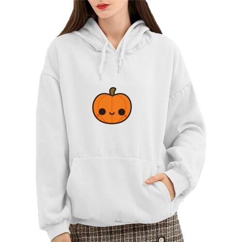 Cotton Sweatshirt Autumn Winter Thicken Hoody Womens Hoodies Korean Edition Students Loose Long Sleeve Graphic Printed Hoodie