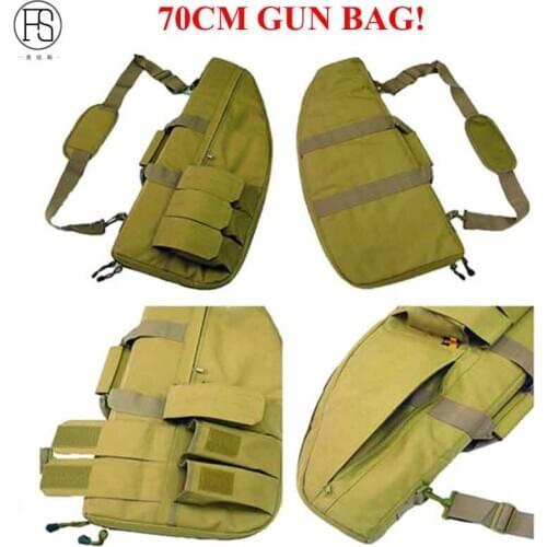 High Quality 70CM Tactical Military Rifle Case Gun Bag Shoulder Strap Airsoft Sports Hunting Shooting Paintball Combat Backpack