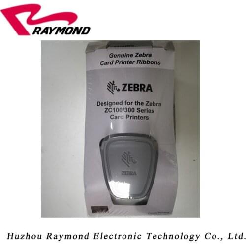 Zebra 800300-250CN YMCKO Color Ribbon - 200 images,work with ZC100 and ZC300 card printer