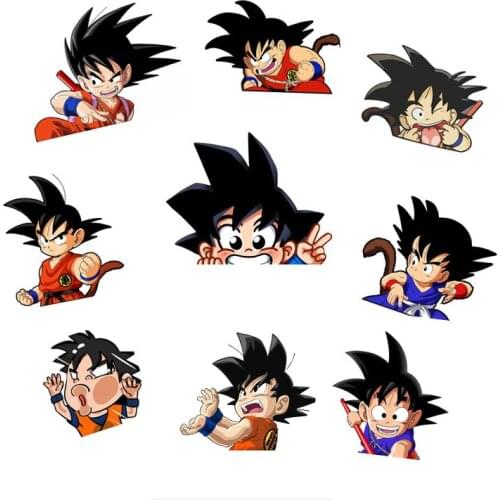 15*15cm Boutique Peeking Anime Car Sticker for Car Window Bumper Trunk Auto Mirror Motorcycle Uv Protection kk