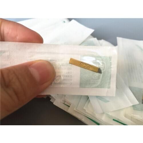 500pcs PCD12pin Microblading Needles Permanent Makeup Blade Tattoo Pen for Cosmetic Eyebrow Lip Eyeliner