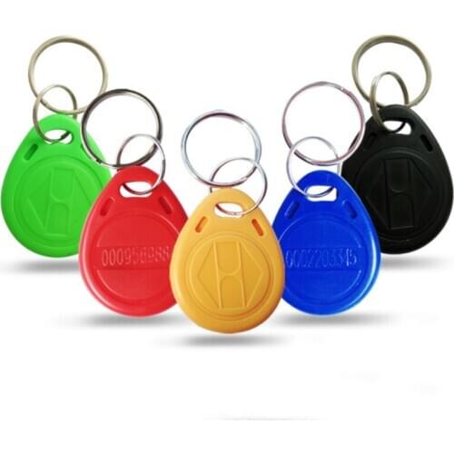 500pcs RFID proximity EM card keyfob tag 125kHz shape card keyfob tags