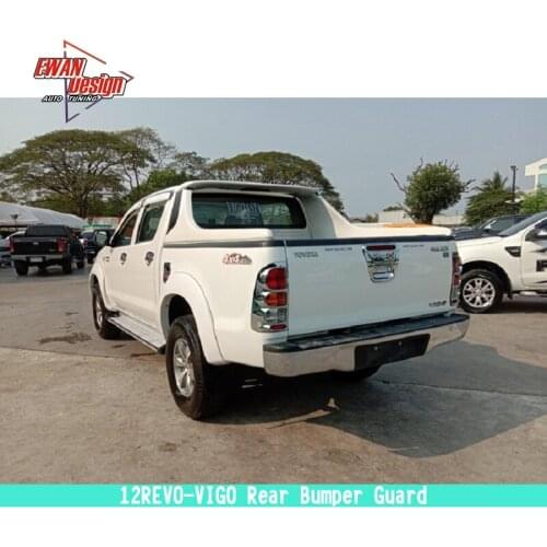 Rear Bumper Upper Guard Bumper Accessories For 2008- 2012 REVO VIGO