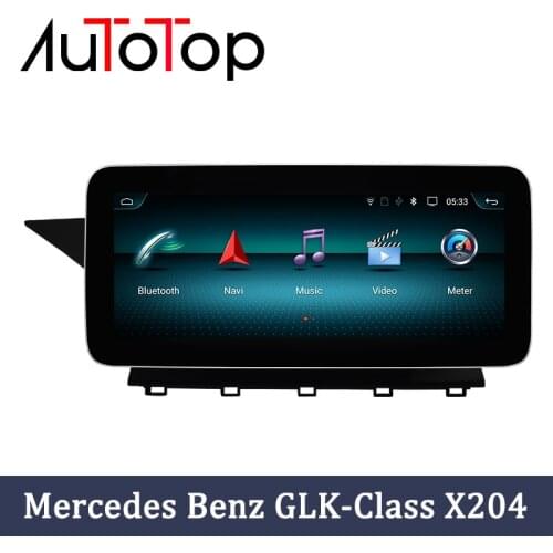 AUTOTOP Car GPS Navigation Radio Player Android For Mercedes Benz GLK Class X204 2008-2015 NTG 4.0/4.5 Multimedia Head Unit