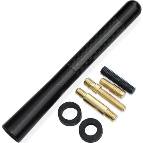 Carbon Fiber Car FM Radio Aerial Antenna Modify for Toyota wish mark x supra gt86 4runner avensis