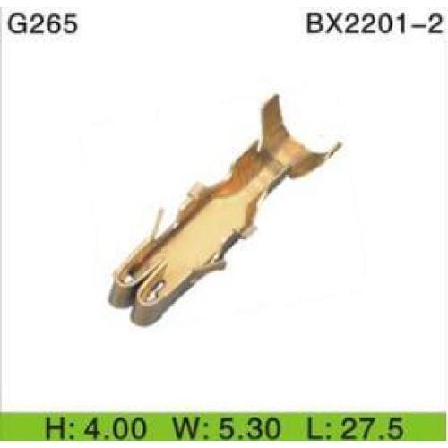 Free shipping 100pcs crimping terminal, for delphi type fuse box terminals BX2201-2 G265