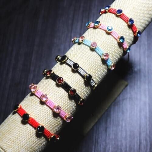 ZHONGVI Miyuki Rhinestone Bracelet Jewelry 2021 Mexican Fashion Bracelets Luxury Colorful Femme Jewelery Friends Gift Wholesale