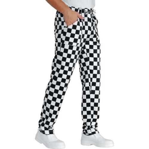 TROUSER CHEF CHECKERED