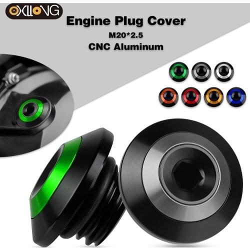 M20.2.5 Oil Filter Cup FOR KAWASAKI ER-6N Ninja 400 Z650 Z800 Z900 Z1000 Z1000SX Engine Oil Drain Plug Sump Nut Cup Plug Cover
