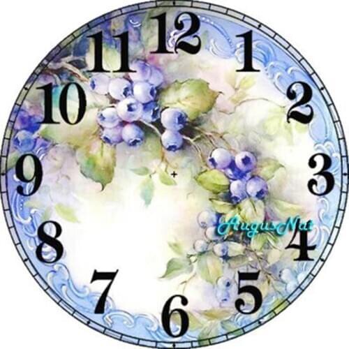 Watch diamond painting full square flower wall art crystal resin beads paint gift valentine day gift diamond dots craft AugusNat