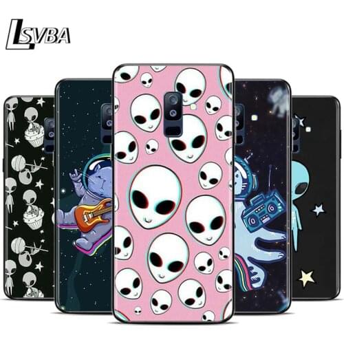 Planet Alien Space Astronaut For Samsung Galaxy A9 A8 A7 A6 A5 A3 Star Plus 2018 2017 2016 Phone Case