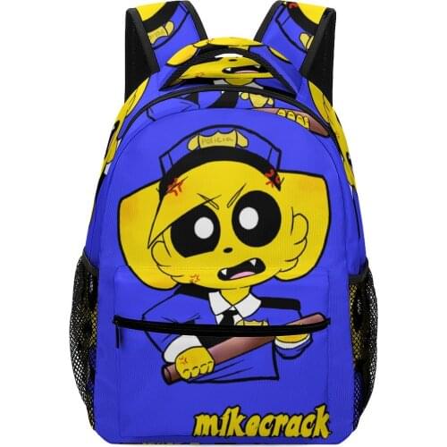 Compadretes Mikecrack Humor Funny for Teenage School Bag Toddlers Bag Mikecrack2 Travel Rucksack Backpacks For Boys and Girls