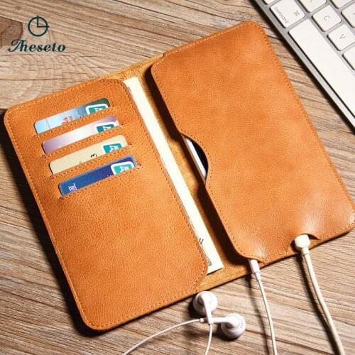 Leather mens wallet mens long tide 2020 new leather handbags simple ultra-thin youth wallet mobile phone bag mens wallet