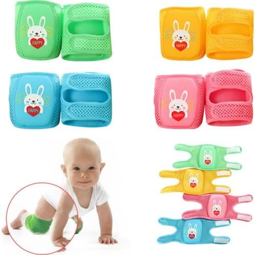 Summer Baby Knee Pads Protector Safety Mesh Rabbit Knee Pads Protector Safety Kneepad Leg Warmer Girls Boys