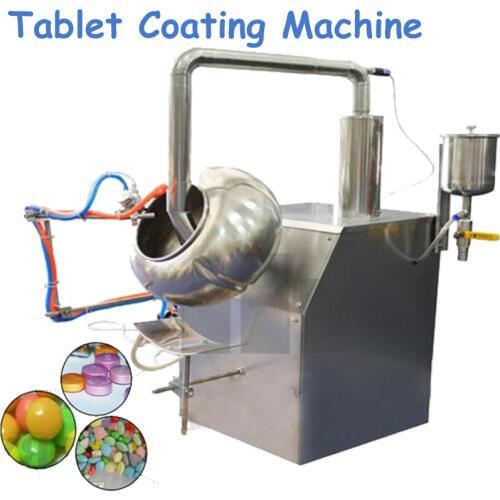 220V 550w Tablet Coating Machine Pill Coating Machine Tablet Coating System Suitable for Most of the Coating Material BYC400