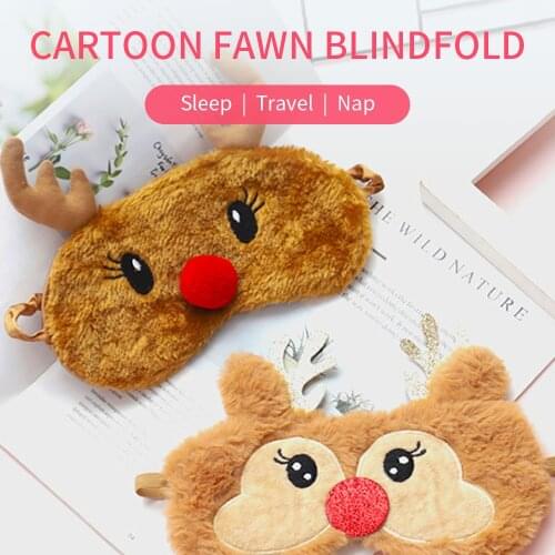 Sleeping Eye Mask Sleep Night Dream Mask Eye Cover Sort Blindfold Cute Animal Bandage For Women Men Band Aid Travel Relax Nap