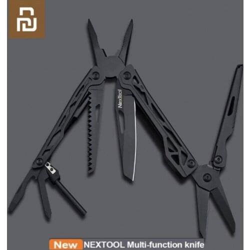 Youpin NEXTOOL 10 In 1 Tools Multifunctional Tools Blade Folding Pliers Camping Hiking Cycling Portable Scissors Opener