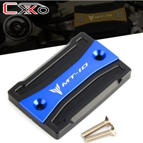 Fashion Accessories Front Brake And Rear Brake Fluid Reservoir Cover Oil Cap For YAMAHA MT10 mt-10 FZ-10 fz10 2016 2017 2018