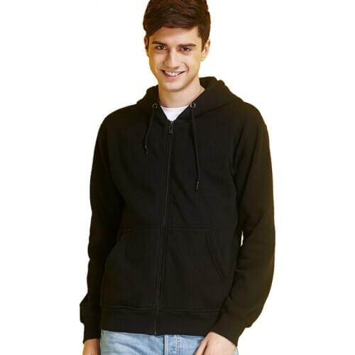 New Hoodies Autumn winter mens Fleece warm hooded sweatshirt Casual Couple Solid color zipper jackets men Plus velvet coat Tops