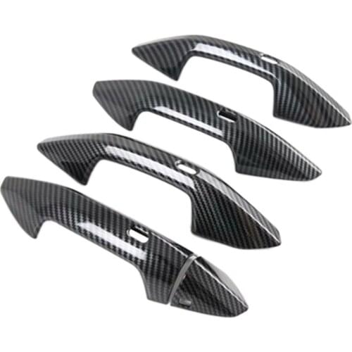 Car Outer Exterior Door Handle Cover Trim ABS Style Side Door Handle Decoration For- A3 2021