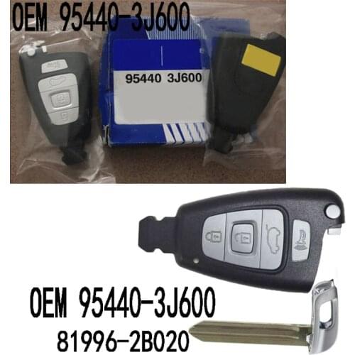 Never programmed Brand New OEM 954403J600 95440 3J600 819962B020 For Hyundai Veracruz IX55 2007-2012 Smart Key 4B Hatch Key PIC