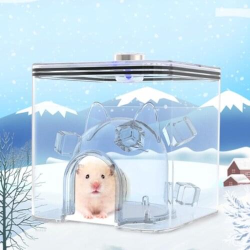 Cooling Pet House Small Animal Dwarf Hamster Sugar Glider Cool Nest Hideout for Pets Cooling in Summer Sleep Play