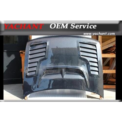 Car-Styling Carbon Fiber Front Hood Fit For 1998-2001 Impreza WRX STI 5-6th CW Style Hood Bonnet